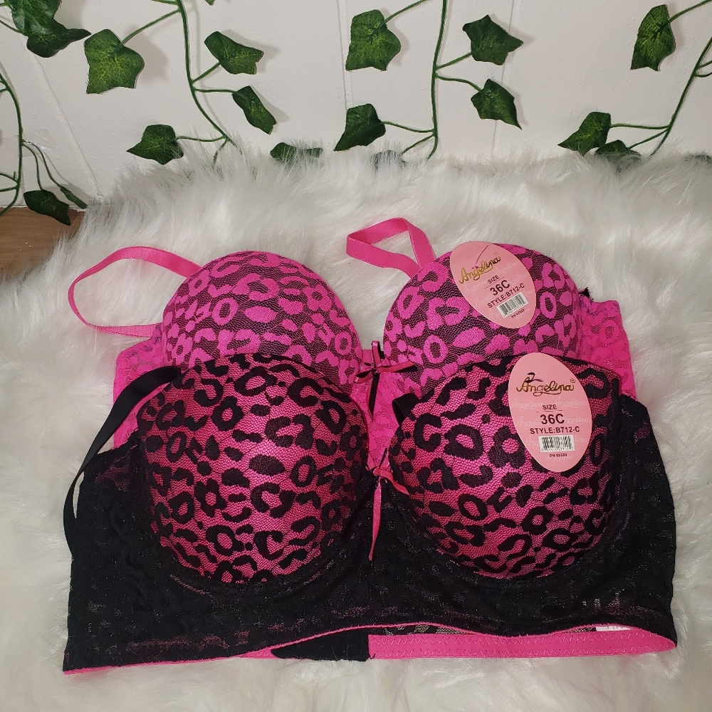Angelina 2pk 36c bra